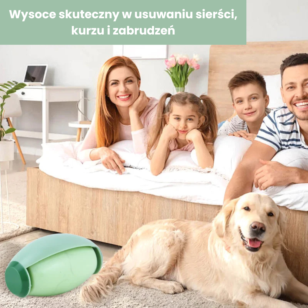 RolliClean® – Wielorazowy Wałek Czyszczący